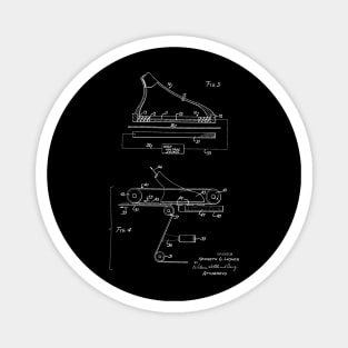 Method of Printing Vintage Patent Hand Drawing Magnet